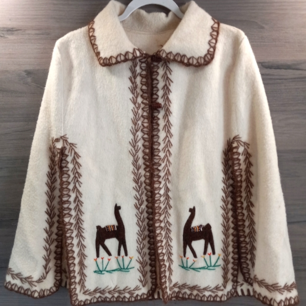 Handcrafted Wool Poncho